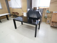 ダイニングテーブル　黒