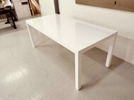 特注ダイニングテーブル / 白色鏡面仕上げ / 神奈川 K様