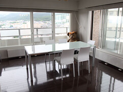 札幌市手稲区手稲本町 T様邸　ガラスエクステンションダイニングテーブル&チェア