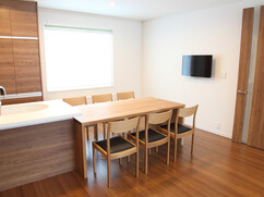 ナラ無垢　ダイニングテーブルセット