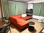 オーダーソファ / 腰痛対策座面仕様 / W235cm L字型 / 水で汚れが落ちる生地 / 旭川家具