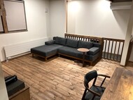 レクトユニットソファ / ブラウンフレーム / アートホーム様 / ワン子との暮らし